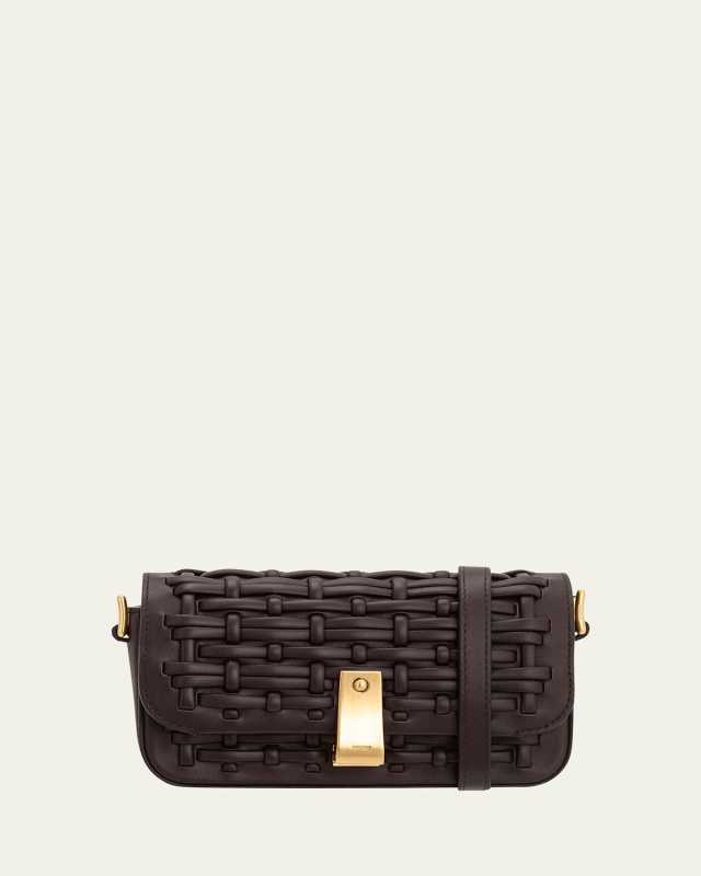 Etta Collectable Woven Leather Crossbody Bag